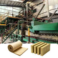 Ligne de production entièrement automatique de laine de roche, laine minérale et laine de verre de grande capacité
