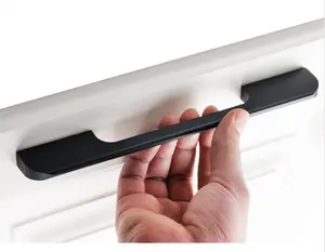 Kenop Lemari Modern, Gagang Pintu Furnitur, Kenop Laci, Tarikan Lemari, Paduan Seng Aluminium untuk Kamar Tidur dan Lemari Dapur - Product Image 1