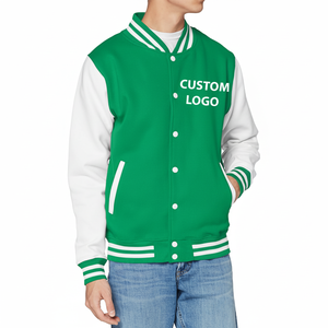 OEM College Plus Size 100% Wool Baseball <b>Varsity</b> <b>Jackets</b> for <b>Men</b> Wholesale Custom Baseball <b>Bomber</b> Letterman <b>Men's</b> <b>Jackets</b> - Product Image 1