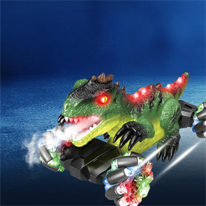 Voiture télécommandée Twist Dinosaur Spray - Véhicule télécommandé à mouvement complet avec pulvérisation à une touche, musique et boîte à fenêtre (cadeau idéal pour les enfants) - Product Image 3