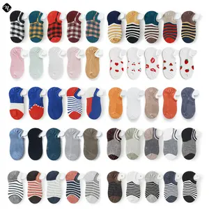 5 пар, детские носки хлопковые носки для детей летние тонкие сетчатые Дышащие носки для мальчиков и девочек, детские цветные носки с узором лодочками платье оптовая продажа
