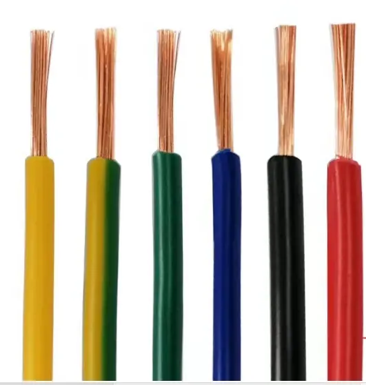 Cable Flexible de núcleo único, 0,08mm, 0,12mm, 0,2mm, 0,3mm, 0,4mm, 0,5mm, 0,75mm, 1,0mm