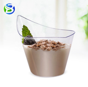 Vente en gros 2025, approvisionnement direct, plastique PS de haute qualité, transparent, forme irrégulière, jetable, dessert, <span class=keywords><strong>yaourt</strong></span>, salade - Product Image 2