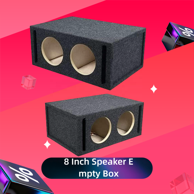 Mdf Empty Bass Enclosure 8 Inch 10 Inch 12Inch Car Wooden Subwoofer Speaker Box