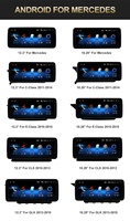 YZG 10,25 ''Qualcomm Android 8 Core 4G Ram Car DVD Navigation Dashboard Screen para G Class W463 W461 2013-2020