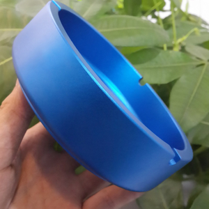 Posacenere personalizzato all'ingrosso oro rosso nero argento posacenere in alluminio anodizzato oro <span class=keywords><strong>rosa</strong></span> - Product Image 3