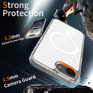 Funda Protectora Blanca Anti-Rayones para iPhone 1716 15 14 Pro <span class=keywords><strong>Max</strong></span>, con Parte Trasera de Color Puro, Magnética, a Prueba de Golpes, Personalizada, Venta al Por Mayor - Product Image 2