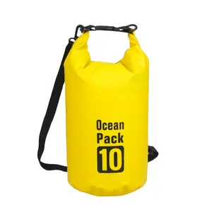 5L 10L 20L 30L Waterproof Dry Bag Ocean Pack Swim Sack Dry Bag with long adjustable Shoulder Strap for Outdoor Kayaking Boating