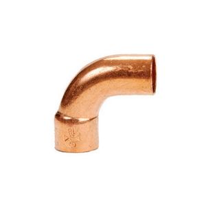 ท่อทองแดงบริสุทธิ์ MF 90โค้งกว้าง22มม. สำหรับการบัดกรีเกรด C12200สำหรับขดลวดเครื่องปรับอากาศ - Product Image 1