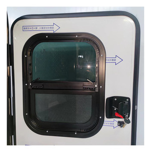 Accesorio Camper Pequeño para Exteriores con Ventanas de Lágrima de Deslizamiento Vertical para Remolque Kit de Instalación Completo Incluido - Product Image 2