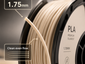 Filamento PLA Premium de 1.75mm de Alta Pureza, Directo de Fábrica, Filamento Suave para Impresora 3D, Color Personalizado OEM, Creality, Bambu Lab - Product Image 2