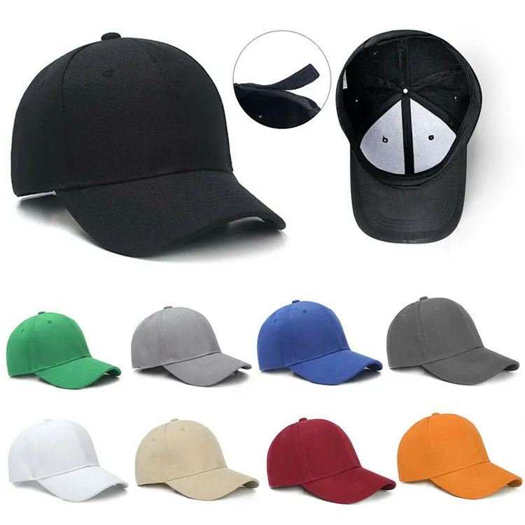 Al por mayor personalizado de bordado gorra Multicolor de gamuza gorra de béisbol de gorra de béisbol