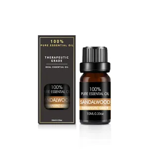 Conjunto de óleo para aromaterapia 100 puro, difusor Organic-10ml, conjunto de óleo essencial puro 6(5ml ou 10ml)