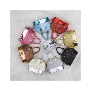 ファッショングリッタースパンコールガールズプリンセスクロスボディバッグガールズパーティーコインウォレットキッド財布ミニハンドバッグ - Product Image 1