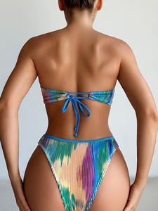 Nuevo traje de baño de dos piezas de malla Bikini para mujer - Product Image 2