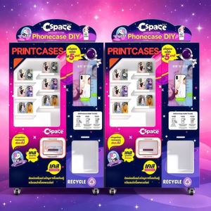 เครื่องจำหน่ายเคสโทรศัพท์อัตโนมัติอัจฉริยะสำหรับทำเอง พร้อมระบบพิมพ์ลายเคสโทรศัพท์ด้วย AI และบริการตนเอง - Product Image 1