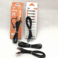 TN110 1M 3 pies USB de carga rápida de nylon trenzado tipo C cable de carga del teléfono móvil para Xiaomi para Samsung Super carga rápida