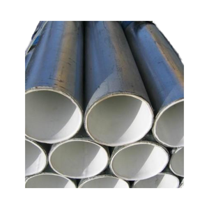 Tubo de agua galvanizado Q235 del fabricante, plástico revestido para ingeniería de transmisión de agua, tubo de perforación de 6m, tamaño de corte disponible - Product Image 1