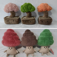 Décoration florale créative style JC : jouet en peluche en forme de tulipe ou de succulente, plante en pot, cadeau promotionnel pour festival, ornement de maison
