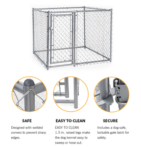 Malla OEM/ODM al aire libre de metal al aire libre y funciona al aire libre para animales perrera grande y mediana para perros al aire libre - Product Image 5