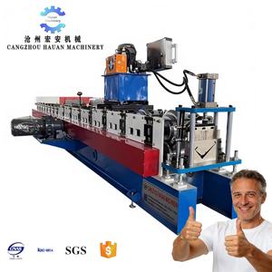 Máquina Automática de Conformación en Frío de Marcos de Puertas Tipo V con Control PLC, Construcción de Acero Inoxidable, Rodamientos y Motor de Alta Resistencia - Product Image 1