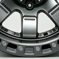 Jantes tout-terrain forgées légères Beadlock 17x8.5 17x9 6x139.7 5x127 en alliage pour Toyota Isuzu D-MAX Nissan Maxus Dodge