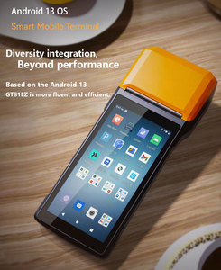 Terminal de point de vente portable Android 14 avec NFC, imprimante 58 mm, compatible <span class=keywords><strong>Google</strong></span> Play Store, idéal pour le commerce de détail 4G - Product Image 2