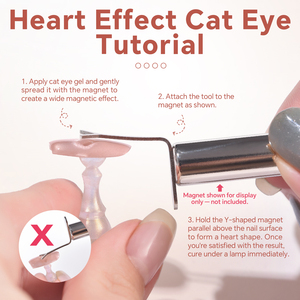 Juego de Herramientas Magnéticas para Uñas con Forma de Ojo de Gato en Y, Doble Cara, con Efecto de Agujero Negro, Herramientas Magnéticas para Arte de Uñas, Esmalte de Gel DIY - Product Image 5