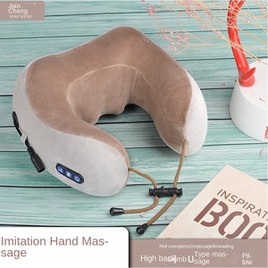 2025 chaud en forme de U pétrissage <span class=keywords><strong>cou</strong></span> Massage voyage oreiller <span class=keywords><strong>voiture</strong></span> et maison Massage oreiller Rechargeable Massage oreiller - Product Image 3