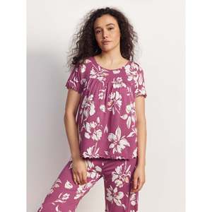 Pijamas de Bambú Románticos Personalizados para Mujer, Conjuntos de Pijamas Cortos, Conjuntos de Pijamas al por Mayor de Manga Larga y Suaves - Product Image 1