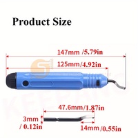 Kit d'outils de finition 3D BS1010, grattoir à débavurer en acier inoxydable pour impressions en résine PLA