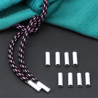 Haute qualité Offre Spéciale vrac gros sweat à capuche corde queue vêtements accessoires cuivre rond court aglet