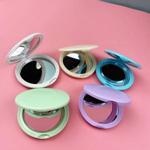 Private Logo Cosmetic Double Sides Pocket Mirror Foldable <b>Makeup</b> Mirror Round Double-sided Compact Mirror Cosmetic - Product Image 1
