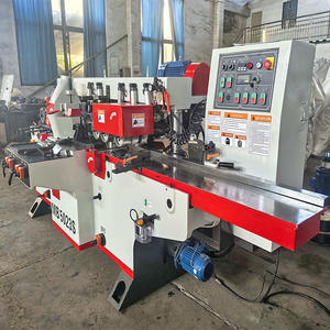 Planches de parquet en bois massif, cinq têtes de dégauchisseuse, dégauchisseuse industrielle robuste à quatre faces - Product Image 3