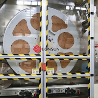 Máquina de Alta Calidad con Servomotor Completo de 400 ppm para Fabricación de Pantalones Menstruales, Línea de Producción de Ropa Interior Desechable para el Periodo