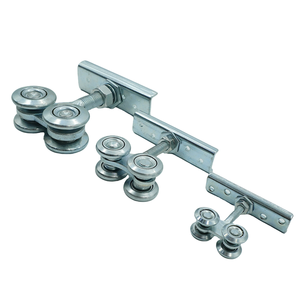 Ruote per Porte Scorrevoli di <span class=keywords><strong>Grande</strong></span> Portata, Pulegge in Acciaio per Binari Posteriori di Porte Scorrevoli e Tende - Product Image 6