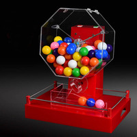 Huaxi Electronics met à niveau la nouvelle Machine d'enchères de loterie Double couleur Shake 50-100 boules marqueur de puces de Bingo pour le jeu de Bingo Lotto