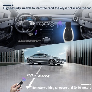 Système de clé intelligente EASYGUARD sans clé compatible avec BENZ FBS4 avec bouton de démarrage OEM (2014-) et accès confort (Comfort Access) - Product Image 6