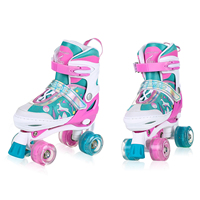 Patins à roulettes ajustables pour enfants, prix de gros d'usine IOKDAD, en stock, roues en PU, lumineux