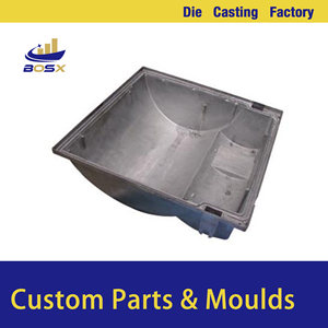 Aluminiumlegierung-Gussteile für LED-Lampengehäuse Außenbeleuchtungsgehäuse Teile Leuchtkasten-Teile Gussdienstleistungen - Product Image 4