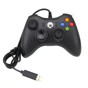 מפעל מכירה ישירה באיכות גבוהה USB בקרת מחשב Gamepad ג 'ויסטיק Wired Controller עבור Xbox 360
