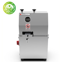 Elektrische Hoge Vermogen 1500W Suikerriet- en Fruitpers Volledig 304 RVS 30x35x66cm Commerciële Sapcentrifuge 4-Wiel Aangedreven