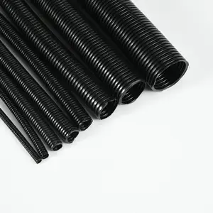 PE/PP Plastic Pipe Corrugated Tube Small Diameter Cable Flexible Conduit Electrical Pipe Conduits Fittings Protection Hose