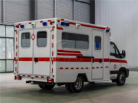 Ambulancia Modular I-VECO 4x4 con Cabina de Aislamiento de Presión Negativa para Rescate de Emergencia