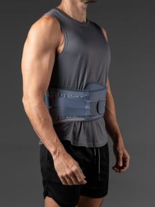 גוזם מותניים לנשים וגברים זיעה להקת מותן מאמן עבור אימון בעצימות גבוהה & אימון עם כיסים - Product Image 1