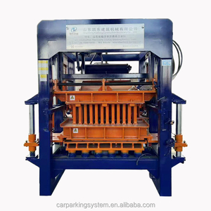 Máquina automática QT5-15 para fabricar bloques de muros de contención entrelazados, con bomba hidráulica PLC y motor de caja de engranajes, máquina para bloques huecos en venta - Product Image 4