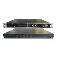 Modulador Catv 24 canales HD a DVB-T, codificador DVB-T ATSC H.264, 1, 2, 1, 2