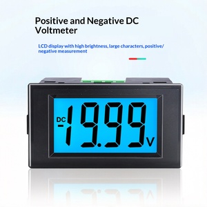 מד מתח דיגיטלי <span class=keywords><strong>DC</strong></span> 012V/24V/48V/200V/600V תצוגת LCD לפרויקט הידרואלקטרי D69-230 יחידת ראש - Product Image 2
