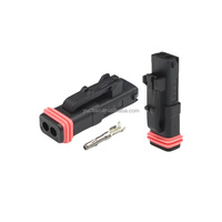 Connecteur automobile 2 broches mâle/femelle pour véhicule tout-terrain avec borne supplémentaire 132015-0071