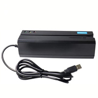 Lecteur-graveur de cartes magnétiques triple piste MSR605X, norme ISO7811, pour le contrôle d'accès aux points de vente et aux caisses.